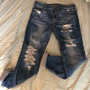 American Eagle Distressed Jeggings